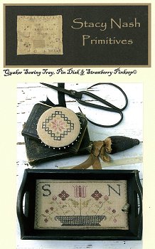 Stacy Nash Designs  - Quaker Sewing Tray, Pin Disk & Strawberry Pinkeep MAIN