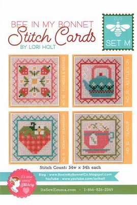 Bee In My Bonnet - Stitch Cards Set M MAIN