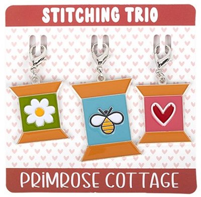 Primrose Cottage Stitches - Stitching Trio Charms MAIN
