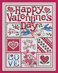 Sue Hillis Designs - Happy Valentine's Day MAIN