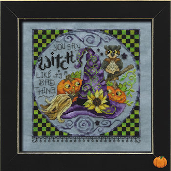 Button Frame - Black 9"x9" Pumpkin MAIN