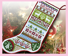 Fair Isle Stocking