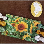 Vintage Postcard Series #3 - Sunflowers Threadkeep THUMBNAIL