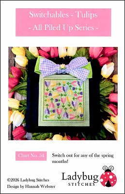 Ladybug Stitches - All Piled Up - Switchables - Tulips MAIN