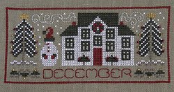 The Drawn Thread - Pocket Calendar - December MAIN