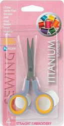 Westcott Titanium Embroidery Scissors 4" MAIN