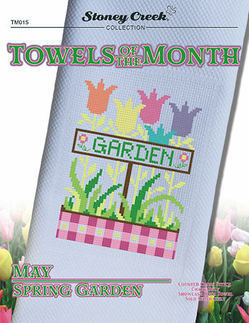 Towels of the Month - May Spring Garden MAIN