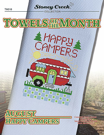 Towels of the Month - August Happy Campers MAIN