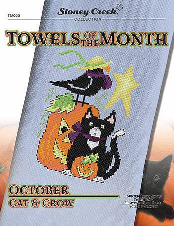 Towels of the Month - October Cat & Crow MAIN