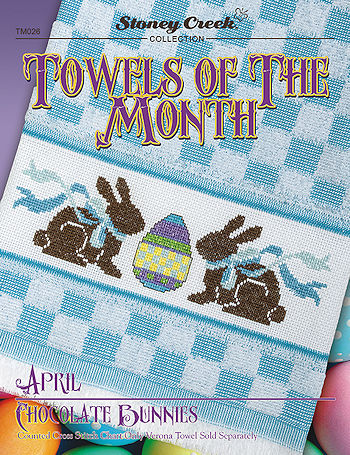 Towels of the Month - April Chocolate Bunnies MAIN