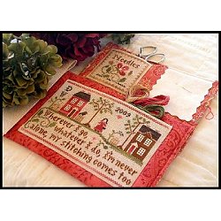 Little House Needleworks - Traveling Stitcher Chart w/ Threads MAIN