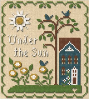 Little House Needleworks - Sun, Moon and Stars Chart Pack - Under The Sun MAIN