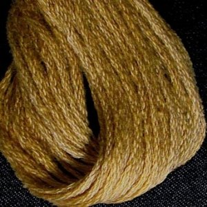 Valdani Hand Overdyed Thread Antique Gold Medium MAIN