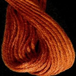 Valdani Hand Overdyed Thread Faded Rust Dark MAIN