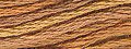 Valdani Hand Overdyed Thread Toffee MAIN