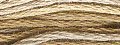 Valdani Hand Overdyed Thread Weathered Hay MAIN