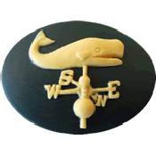 Kelmscott Designs Needle Minder - Whale Weathervane MAIN