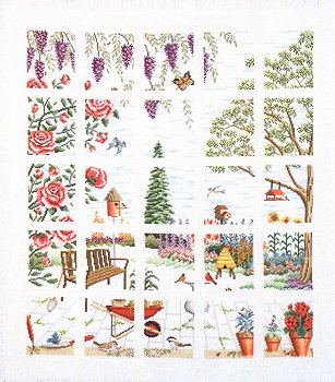 Wichelt Imports Book - Garden View Afghan MAIN