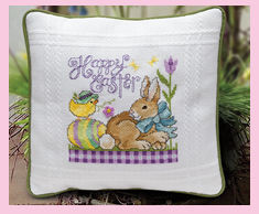 Happy Easter Pillow
