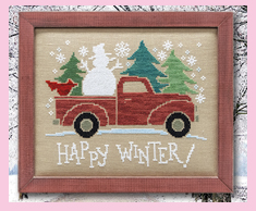 Happy Winter Truck