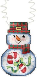 Holiday Wizzers Snowman with Candy Cane MAIN