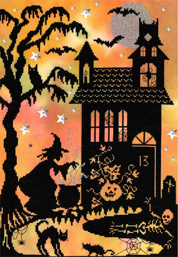 Bothy Theads Kit - Enchanted: Pumpkin House MAIN