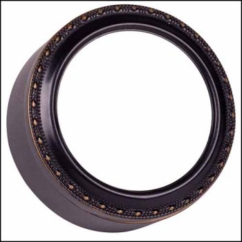 Cottage Garden Treasure Box - Round Black MAIN