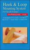 Hook & Loop Mounting System For Scroll Frames - For Rods (Loop) THUMBNAIL
