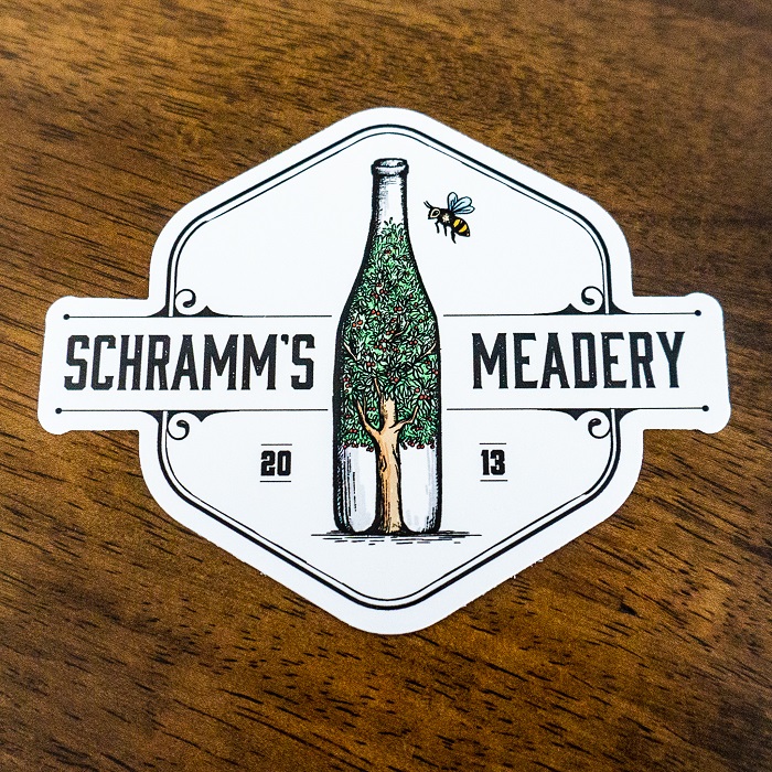 Schramm's Meadery Sticker MAIN