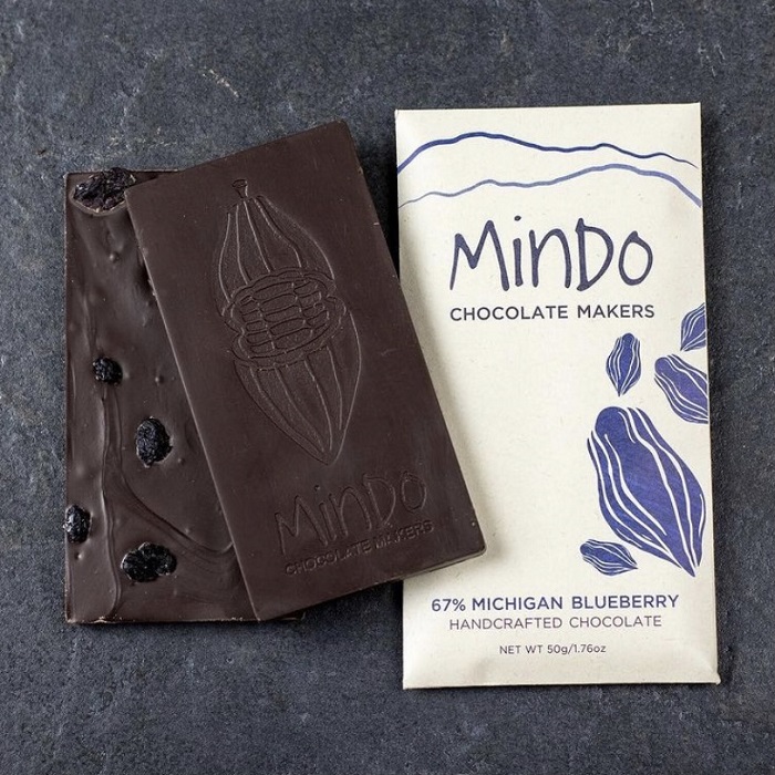 Michigan Blueberry Chocolate Bar THUMBNAIL