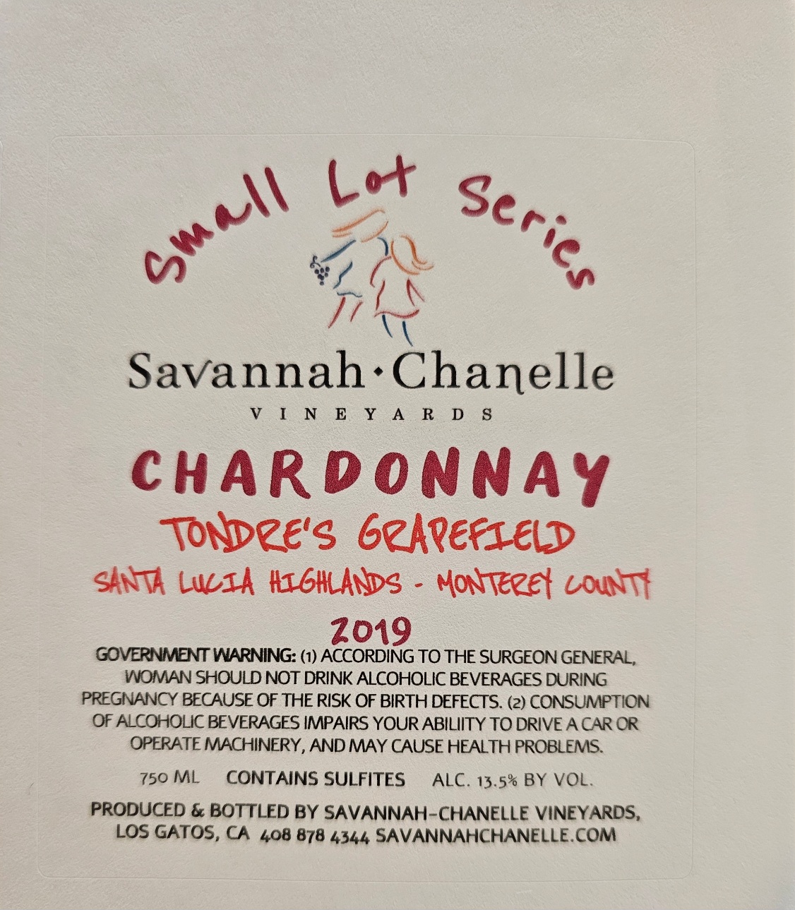 2019 Chardonnay, Tondre Grapefield MAIN