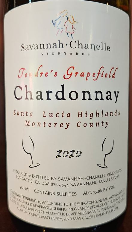 2020 Chardonnay, Tondre Grapefield MAIN