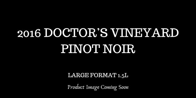 2016 Doctor's Vineyard Pinot Noir</br>Large Format THUMBNAIL