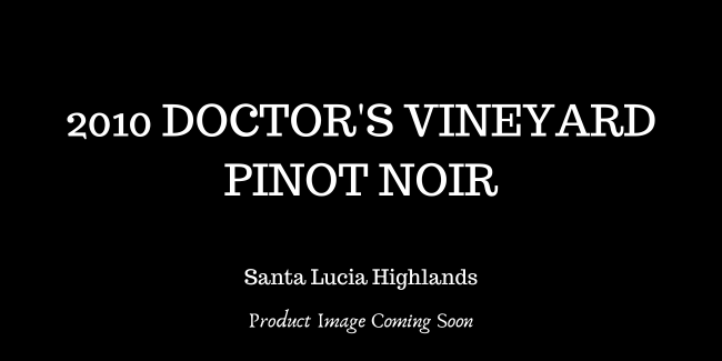 2010 Doctor's Vineyard Pinot Noir THUMBNAIL