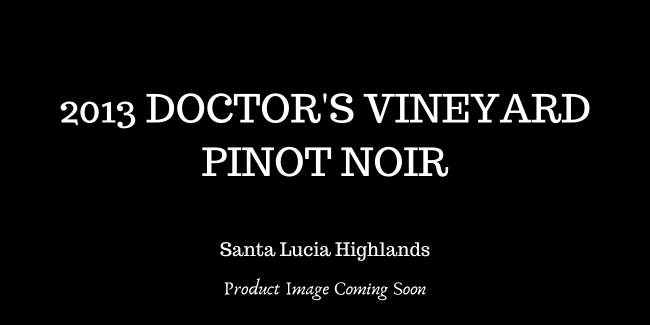 2013 Doctor's Vineyard Pinot Noir THUMBNAIL