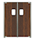 Gunstock Walnut Wood Core Door SWATCH