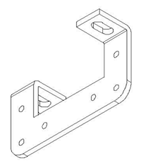 Top Bracket Kit AL MAIN