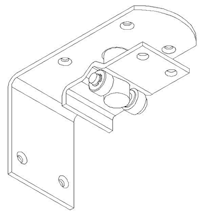 Upper Hinge and Bearing Plate Assembly Kit WF MAIN