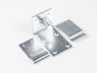 LOWER HINGE ASSEMBLY, LWP DOORS, ZINC MAIN