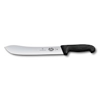 Victorinox Butcher Knife 10 Blade Black Fibrox Handle