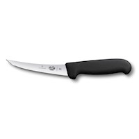 Victorinox Boning Knife with Semi Stiff, Curved, 5, Black