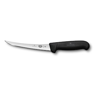 BOX OF 6 Victorinox 6 Inch Semi Stiff Curved  Boning Knife Fibrox Handle (40515) LARGE