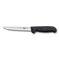 Victorinox Forschner 6-Piece 4.5 Serrated Steak Knife Set, Round Tip,  Black Polypropylene Handle - KnifeCenter - 6.7833-X8