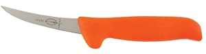 F Dick MasterGrip Semi-Flexible 4 Inch Curved Boning Knife Orange Handle THUMBNAIL