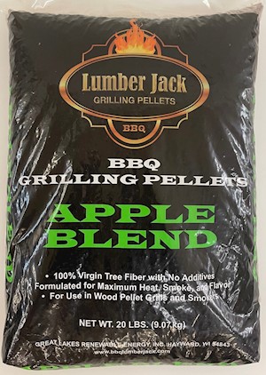 Lumber Jack Apple BBQ Wood Pellets LARGE