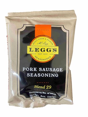 AC Leggs Old Plantation Pork Sausage Seasoning Blend #29- 8 oz THUMBNAIL