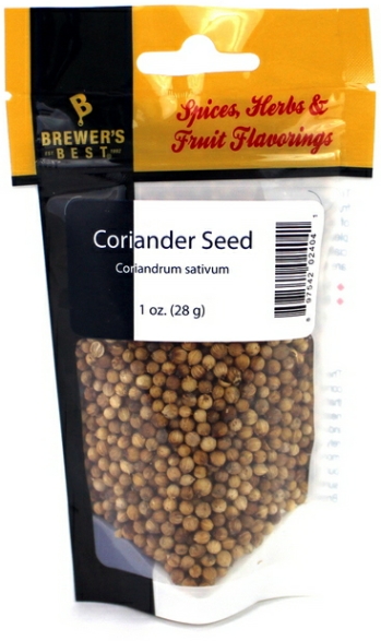 Brewer's Best Whole Coriander Seed 1 Ounce LARGE