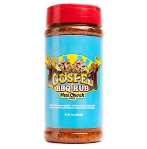 Meat Church The Holy Gospel BBQ Rub 14 Ounce Shaker THUMBNAIL