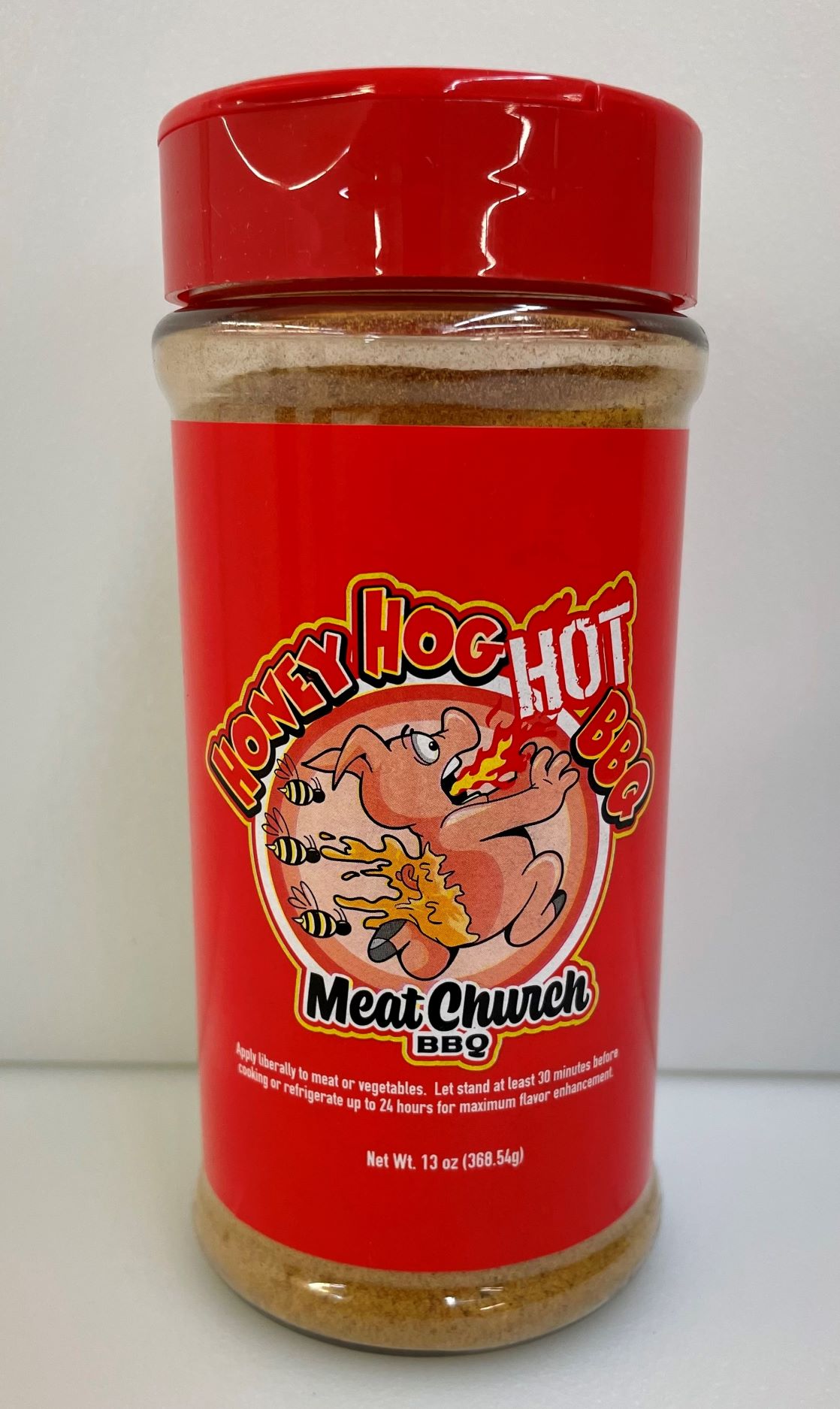 Meat Church Honey Hog Hot BBQ Rub 13 Ounce Shaker THUMBNAIL