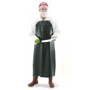 Heavy Duty Hycar Apron 35 X 48 Black THUMBNAIL